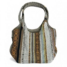 Catori Boho Multicolor Scoop Sholder Tote Bag