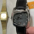 Vintage Watch Lot Activa Swiss 495494 With Tag And Seiko 552744 ****AS iS***