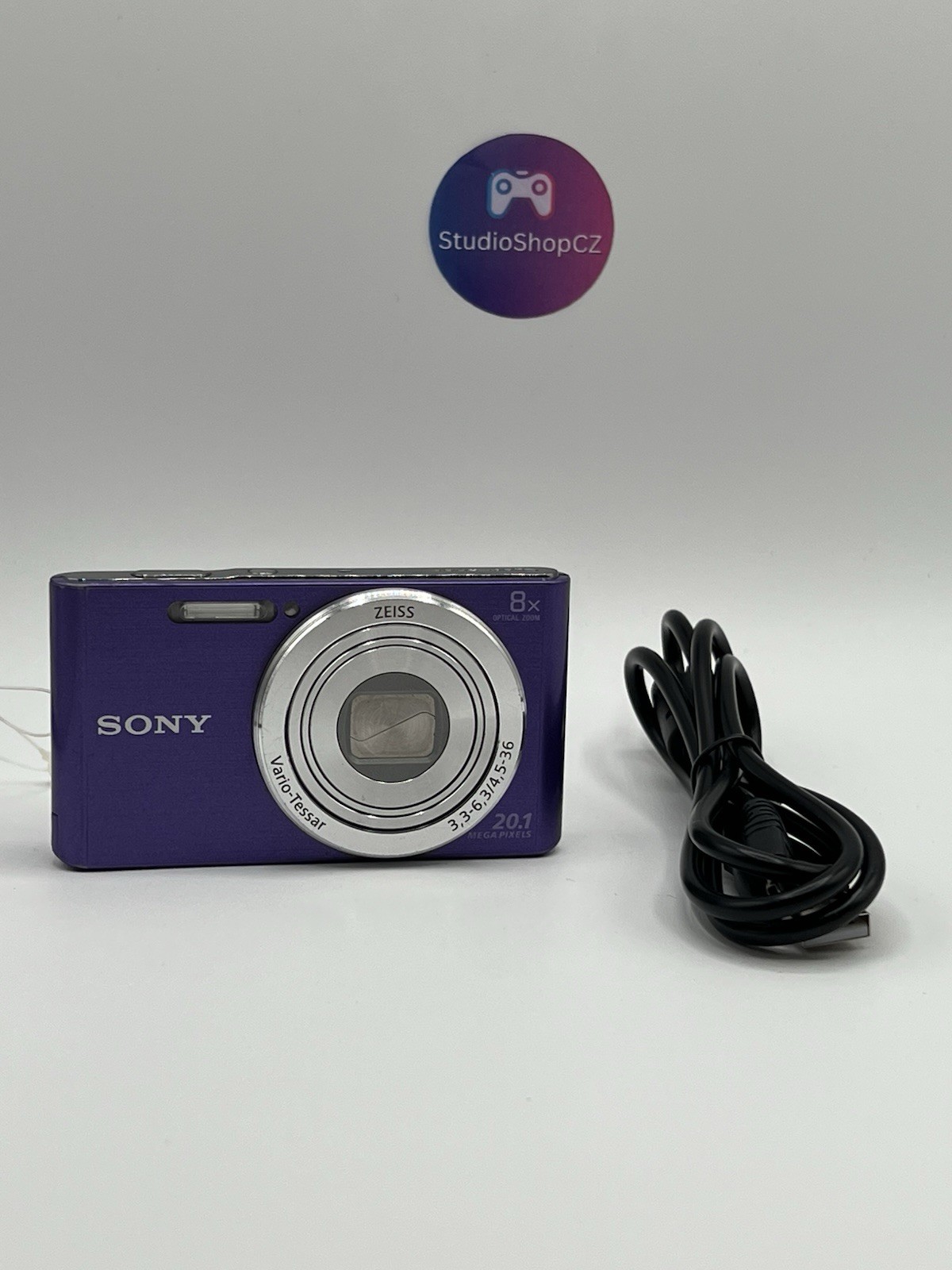 Sony Cyber-shot DSC-W830 Purple 20.1 MP 8X Camera image 2