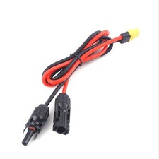 PCS 3.3Ft Solar Connector to XT60 Adapter Charge Extension Solar Charging Cable