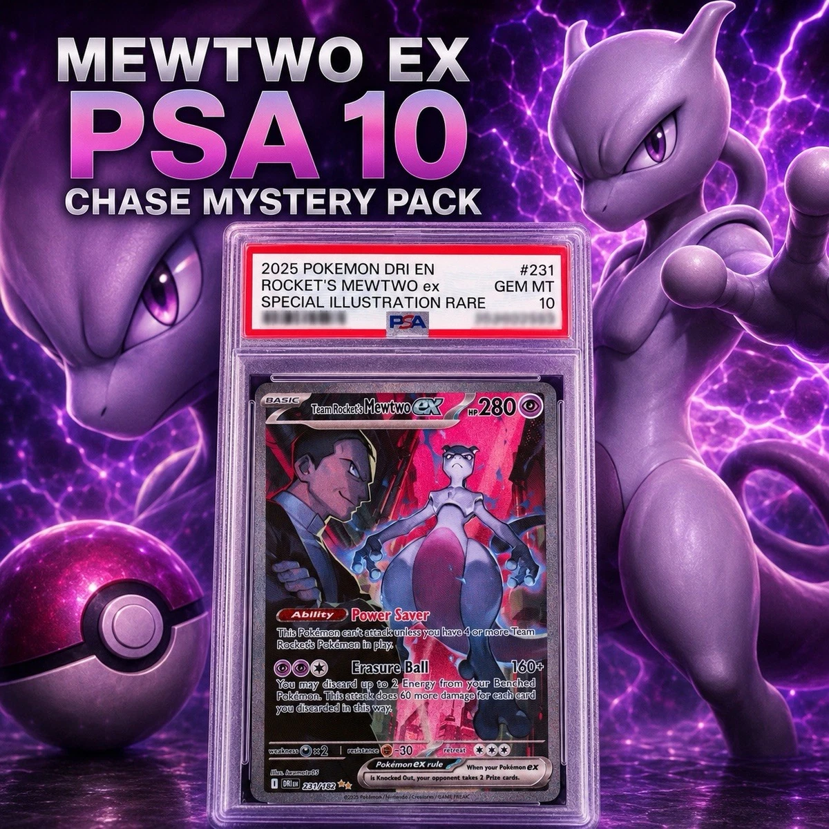 Pokémon TCG PSA Grade 10 Individual Collectable Card Game Cards