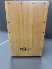 Pyle String Cajon - Wooden Percussion Box, with Internal Guitar Strings- PCJD18