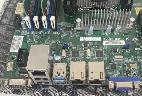 SuperMicro X11SSM-F, Intel E3-1240+32GB RAM+++ extras - Zdjęcie 2 z 5