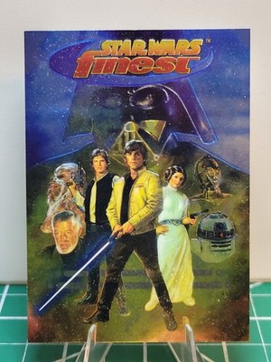 1996 Topps Star Wars Finest All Chromium Card #1