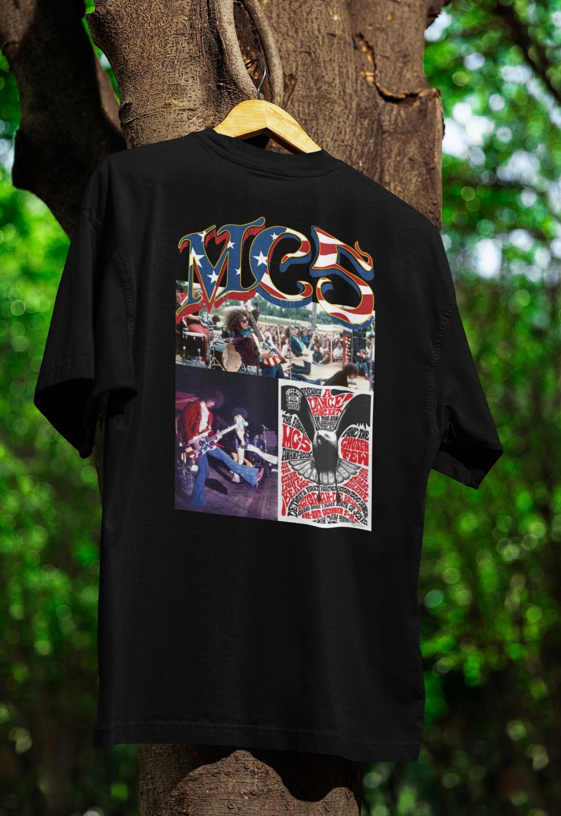 Vintage Mc5 Band T-Shirt, Unisex Heavy Cotton Tee from S to XL
