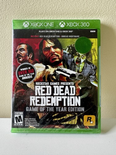 Red Dead Redemption Game of the Year Edition New Sealed Xbox One & Xbox 360