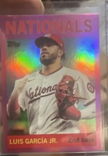 2025 Topps Archives - 1964 Topps Luis Garcia #53 Pink Foilboard
