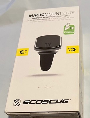 Scosche MagicMount Elite Vent Mount for Mobile Phones - Space Gray - OPEN BOX