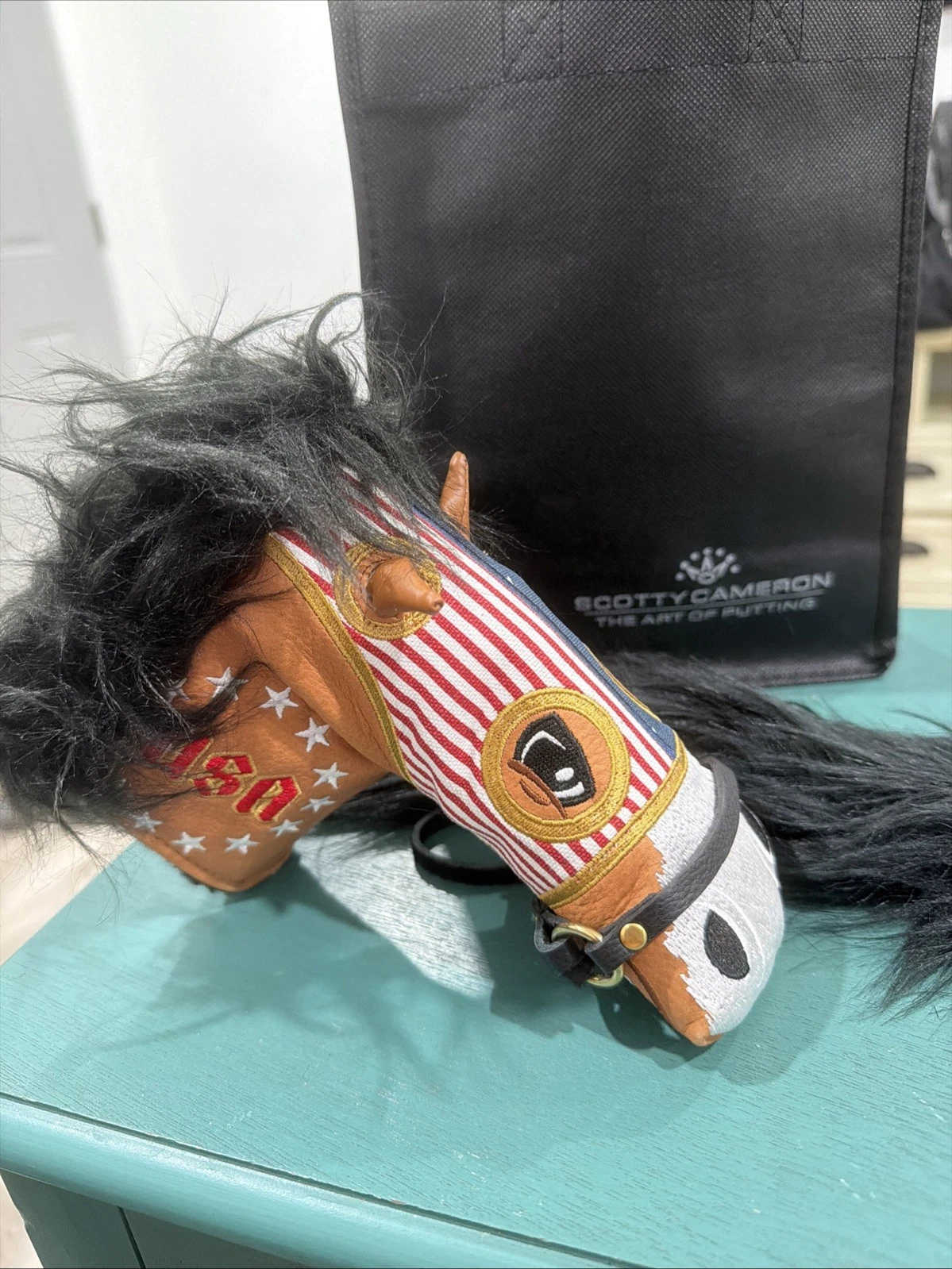 Scotty Cameron Freedom Rider Horse Gallery Exclusive Putter Headcover with Tail