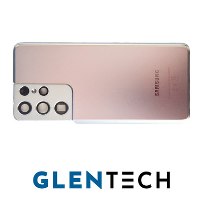 Original Samsung Galaxy S21 Ultra Akkudeckel Backcover Phantom Silver C