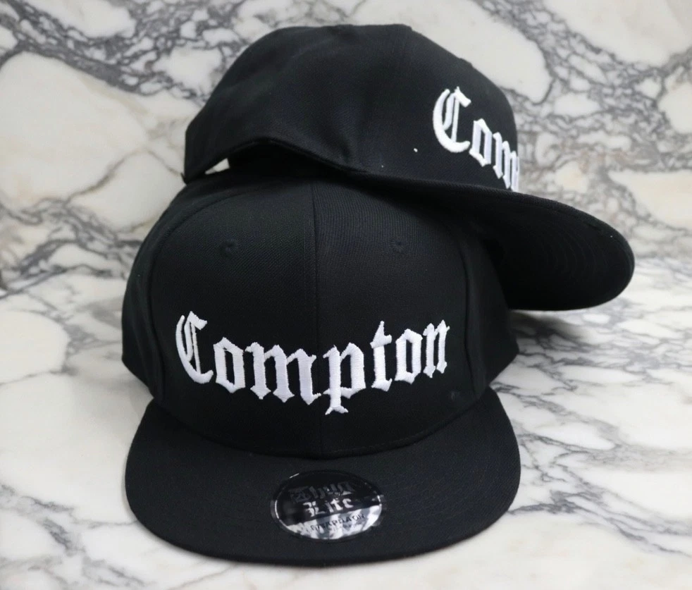 Compton SNAPBACK Hip Hop Hat Sun Mens Adjustable Black Eazy E Cap
Opens in a new window or tab