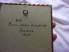 PR. Vintage 1940's Rectangle Reverse Painted Convex Glass Boy Fishing Pictures — photo 5
