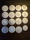 Lot Of (16) x 1/4 oz .999 Silver Round 4.0 Ounces of .999 Silver Content Total
