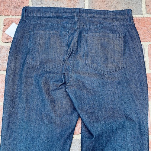 NYDJ Jeans Womens 10 Blue Straight Leg Lift Tuck Technology Stretch Denim 32x32 - Picture 4 of 9