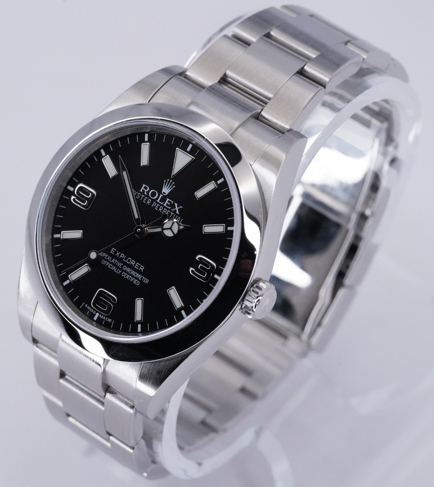 Rolex Explorer – Ref. 214270 – 39mm Stainless Steel – Very Good Condition image 4