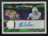 2025 Leaf OptiChrome Relic Green Lava Matthew Golden 4/6 Patch Auto RC Rookie