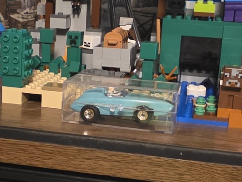AURORA T-JET turquoise GRAND PRIX RACER Slot Car