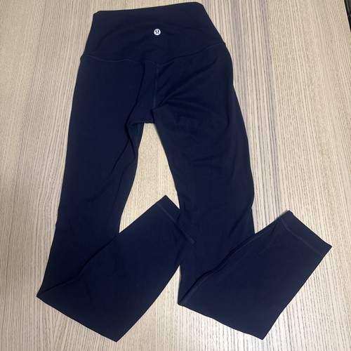 Lululemon Align High Rise Leggings Pant 25" True Navy Blue Size 2