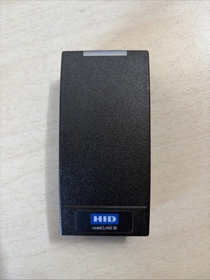HID multiClass SE RP10 Mullion Card Reader Black