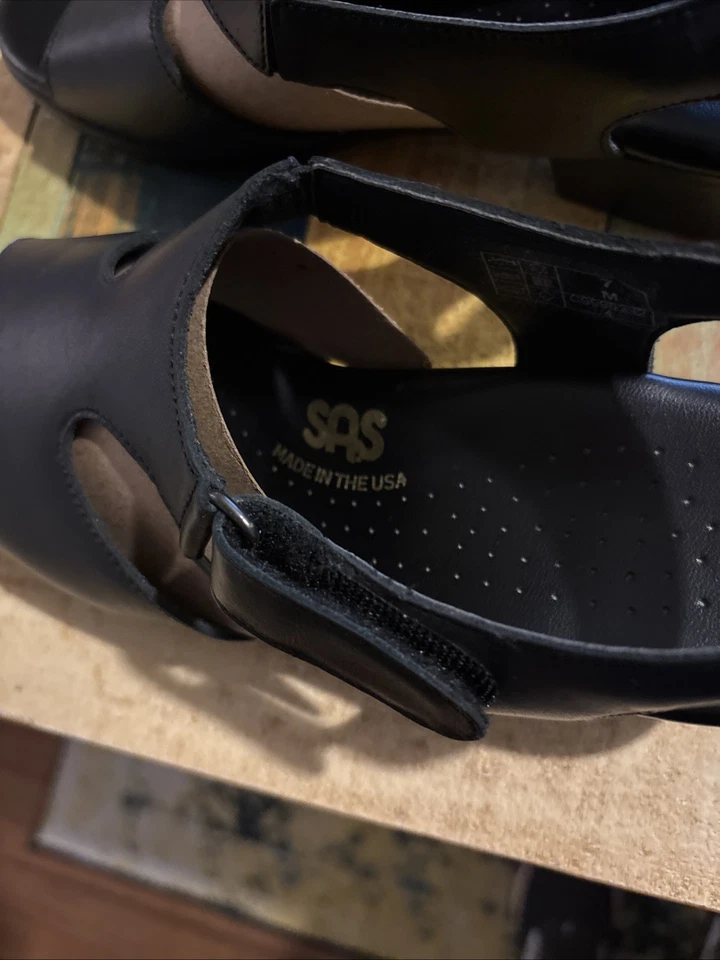 SAS Suntimer Womens Black Sandal Shoes Size 7 M, Medium New in Box - Image 4 of 4