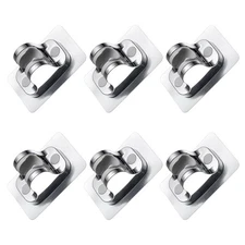  6 Pcs Showerhead Holder for Handheld Mount Easy Installation Wand