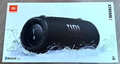 JBL Xtreme 3 Waterproof Bluetooth Wireless Speaker - Black * Read
