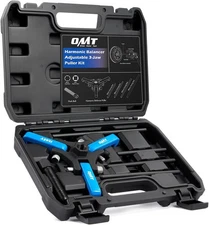 Orion Motor Tech Harmonic Balancer Puller Kit, Adjustable 3-Jaw Blue 