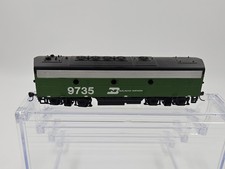 Life-Like HO Scale Burlington Northern 9735 Dummy Cart Vintage Model Trains