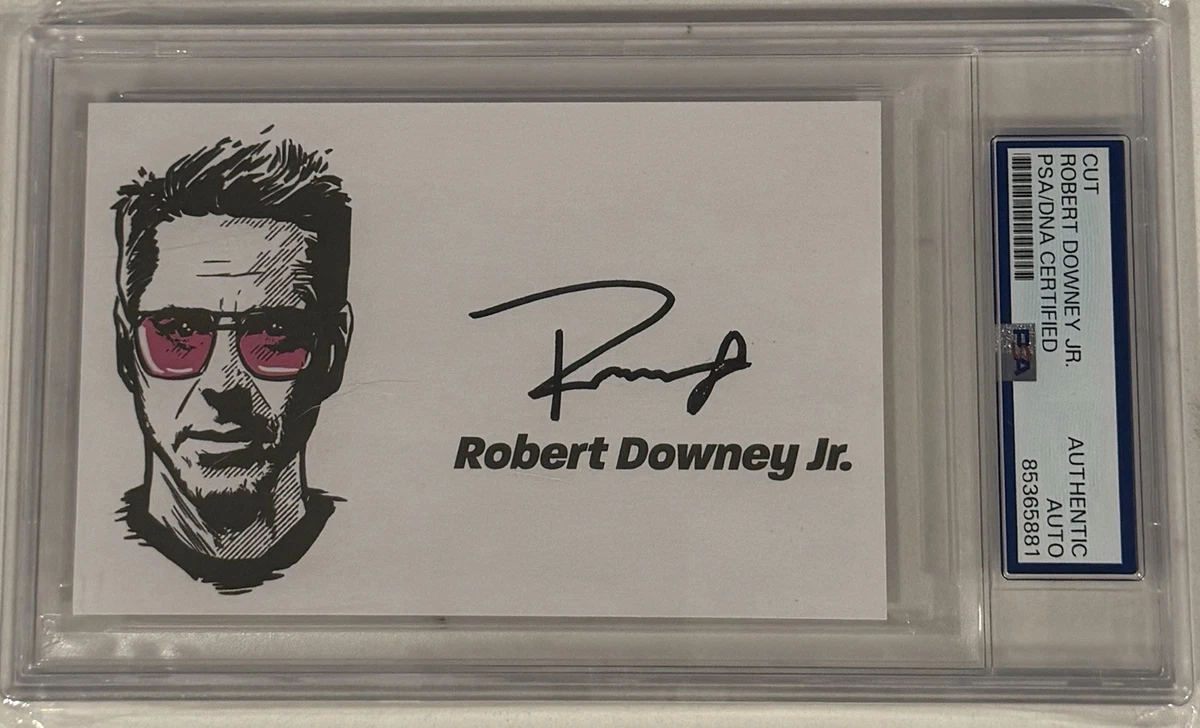 Iron Man Professional Sports Authenticator (PSA) Trading Cards for
