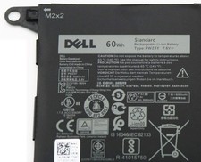 OEM PW23Y Battery For Dell XPS 13 9360 D1605G 0RNP72 0TP1GT 0PW23Y 60Wh NEW