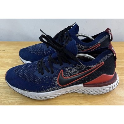 Nike Epic React Flyknit 2 Blue Running Run CJ0770-400 Mens Size 13