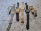 Joblot Vintage Dual Display Watches Casio, Pulsar, Timex, For Spares Or Repairs