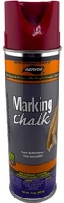 Aervoe 216 Red Temporary Marking Chalk Spray 20 Oz Non Clogging Lead Free