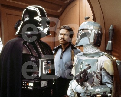 Star Wars (1980) David Prowse, Jeremy Bulloch, Billy Dee Williams 10x8 Foto