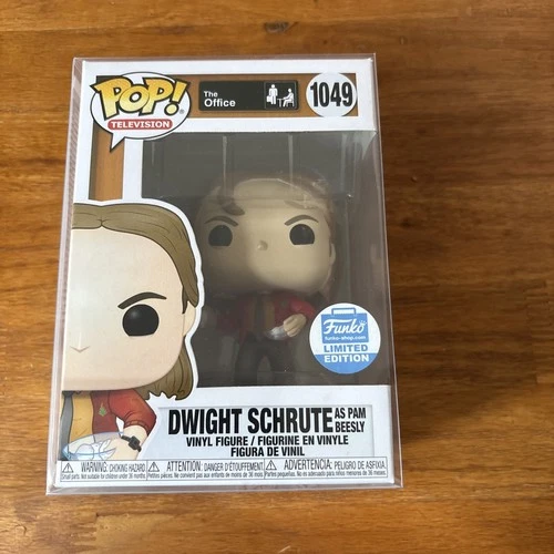 NEW Funko Pop Dwight Schrute as Pam Beesly #1049 - The Office - Mint Box