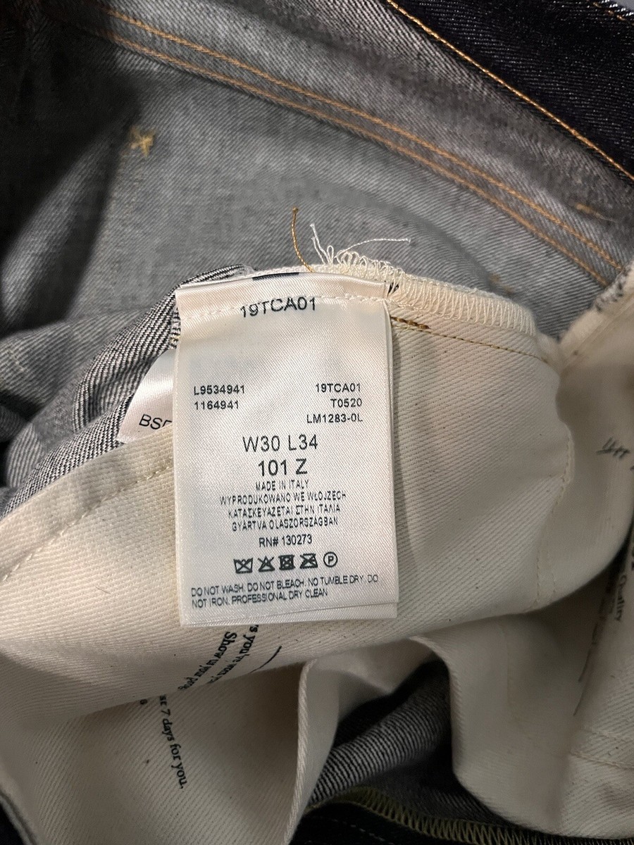Lee 101 Z Japanese Lefthand Twill 13 3/4 Oz Selvage Denim