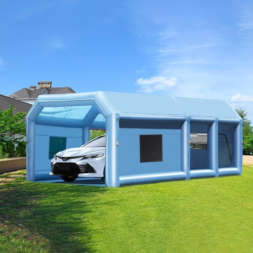 Inflatable Paint Booth 13x10x9ft Spray Tent for Car Parts Furniture Motorcycle - Picture 91 of 107