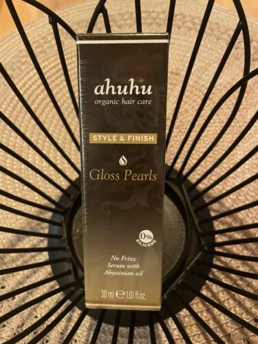 Ahuhu Gloss Pearls 30ml No Frizz Style Finish Serum Neu QVC