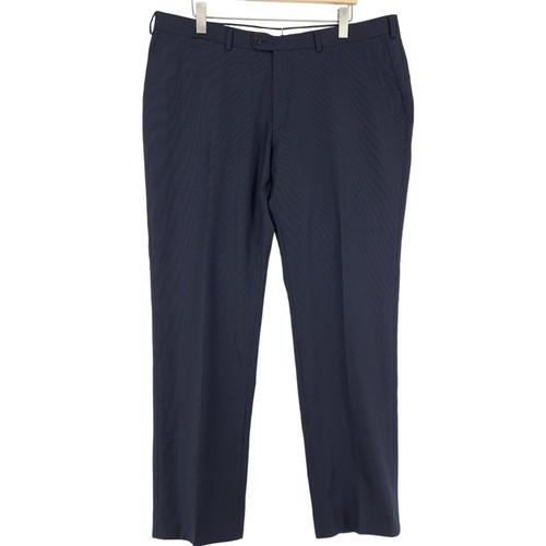 Suitsupply Herren Hose Formell Smart Büro Arbeit Wolle Mu1 Größe W41 L34
