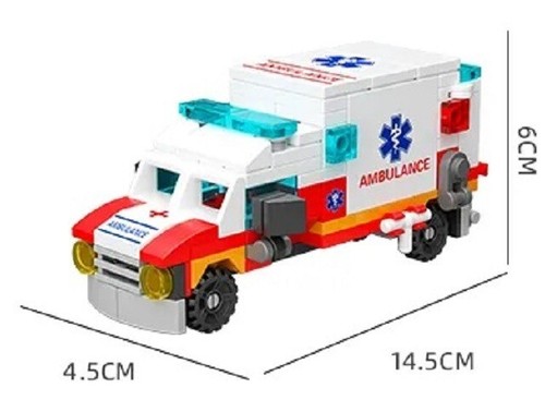 2 Sets Bundle 258 pcs 6-in-1 Medical Aid and 6-in-1 Aircraft Building Blocks - Picture 5 of 5