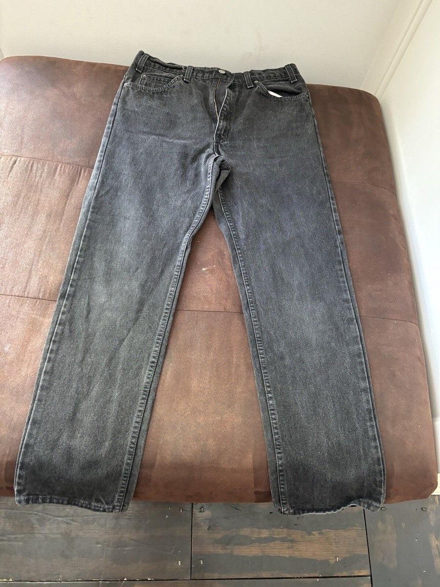 VINTAGE LEVIS 501 JEANS BLACK 90s SIZE W34 L30 MADE IN USA VINTAGE LEVIS 501 JEANS BLACK 90s SIZE W34 L30 MADE IN USA