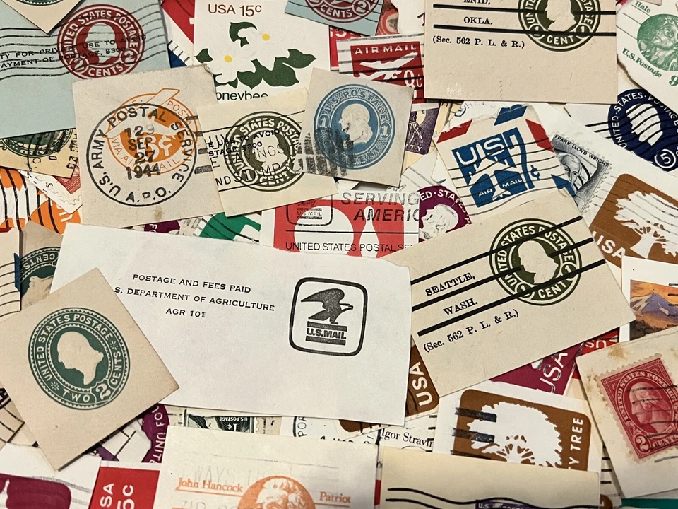 GREAT LOT OF U.S. CUT SQUARES, NICE COLLECTION #18 - Image 2 of 4