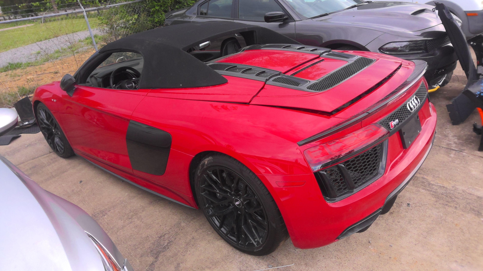 Roof AUDI R8 18 CONVERTABLE TOP FABRIC