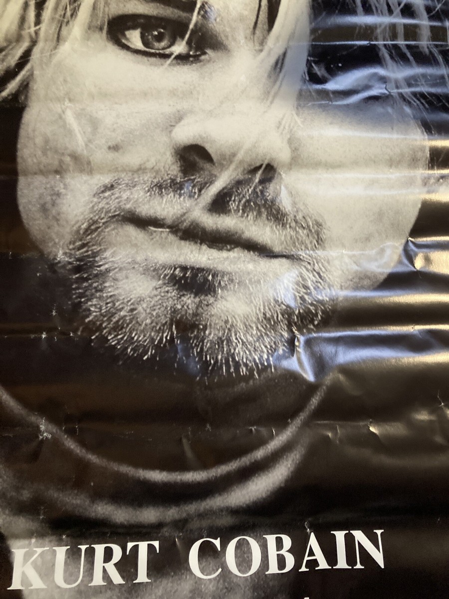 Vintage Nirvana Kurt Cobain Memorial Poster Original 90's | eBay