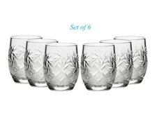 Original NEMAN 6x Russian Cut Crystal Shot Glasses 1.2 oz / 35 ml Soviet Vodka