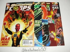 Tales Of Sinestro Corps 5 Comic Lot DC 2007 Cyborg Superman Prime Ion Parallax