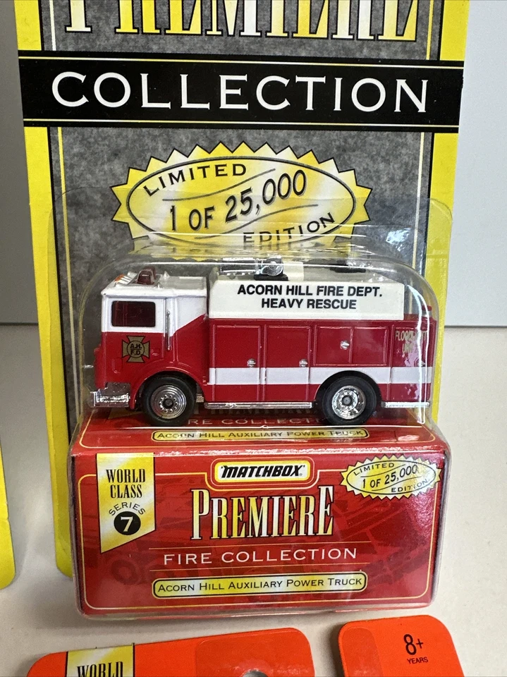 Matchbox Premiere Fire Collection - Series 7 - Entire Series - Image 4 of 4
