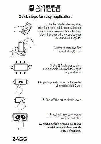 Zagg Glass+ Visionguard Screen Protector iPhone 8 PLUS 8+ 7+ Blue Light Filter - Image 3 of 3