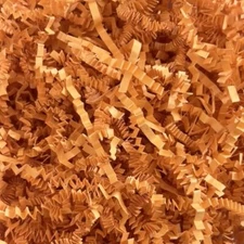 1LB Orange Crinkle Cut Paper Shred Filler Paper Shreds for Basket Fillers Bir...