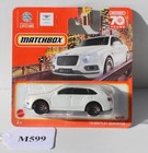 Matchbox 70 Years White Bentley Bentayga SUV 4/100 FNQHotwheels M599